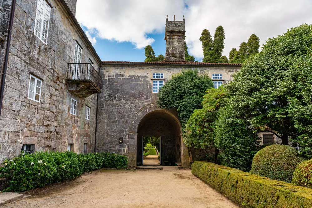 Pazos cerca de Santiago de Compostela
