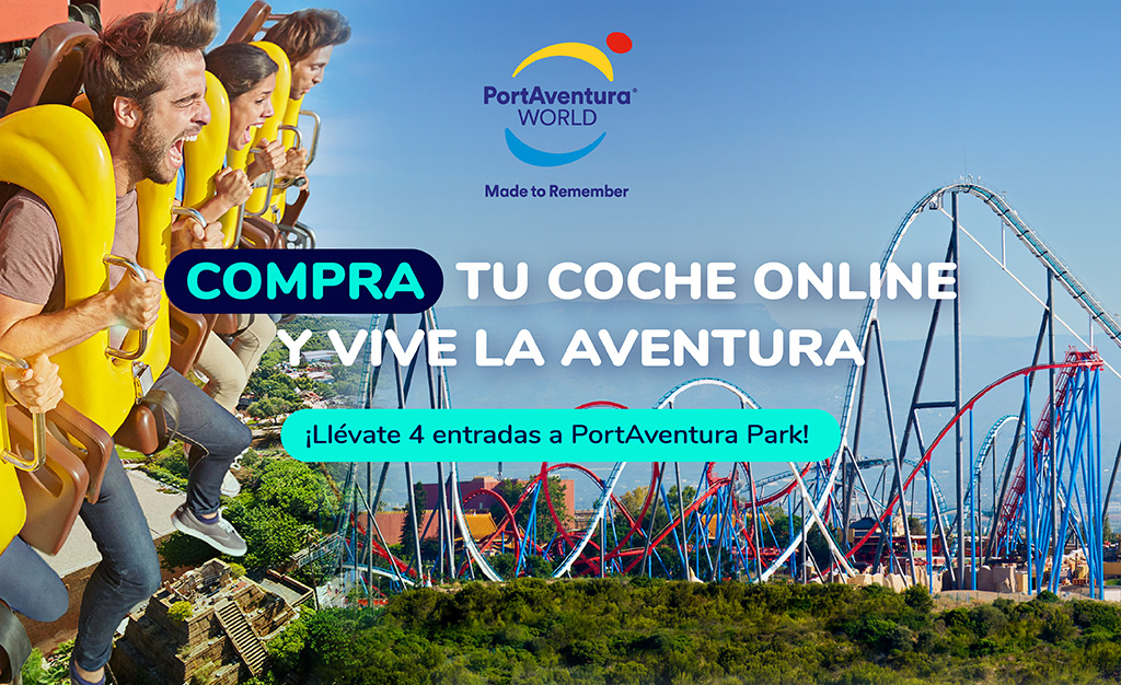 Oferta entradas Port Aventura comprando un coche - OK Mobility