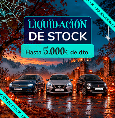 Liquidación stock coches de ocasión