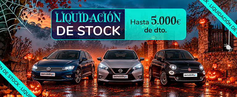 Liquidación stock coches de ocasión