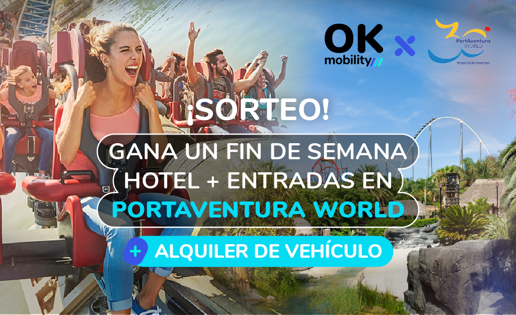 Participa y gana un fin de semana hotel + entradas en PortAventura World