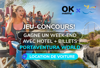 Participe et gagnez un week-end d'hôtel + des billets pour PortAventura World