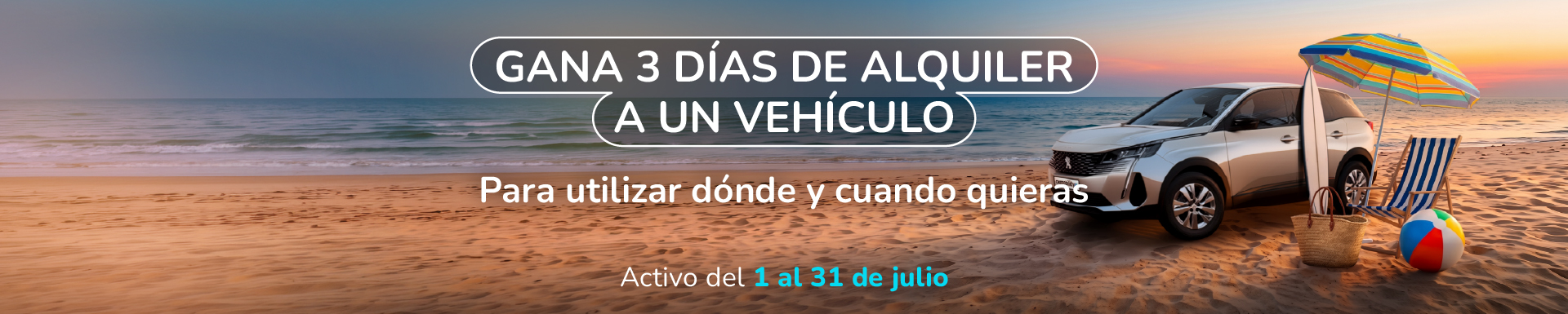 Gana un alquiler de 3 días con Ok Mobility