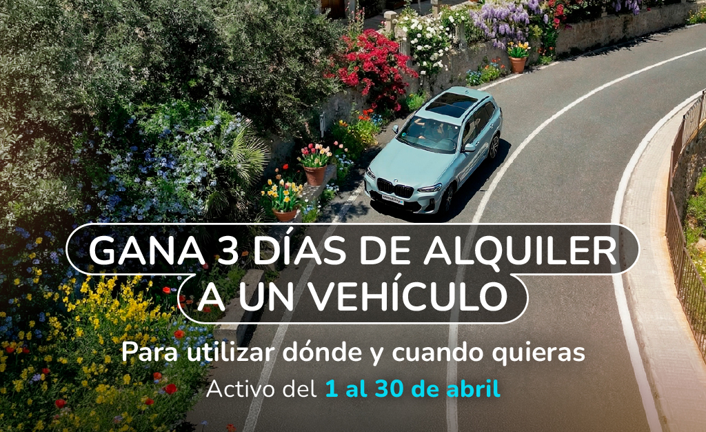 Gana un alquiler de 3 días con Ok Mobility