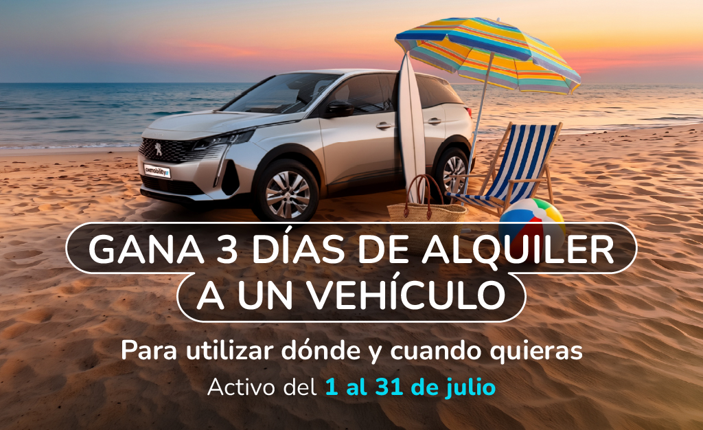 Gana un alquiler de 3 días con Ok Mobility