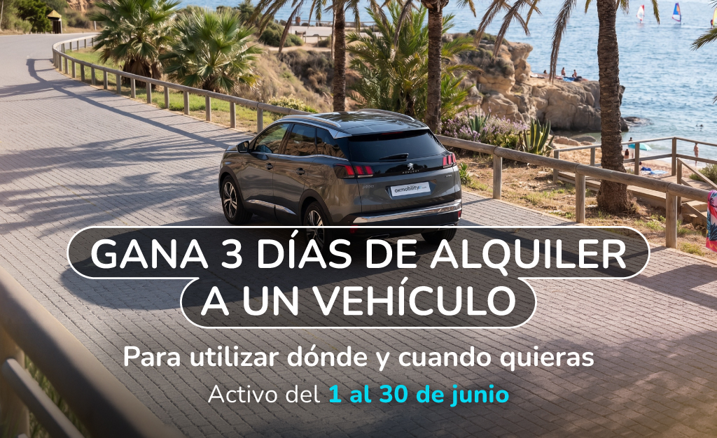 Gana un alquiler de 3 días con Ok Mobility