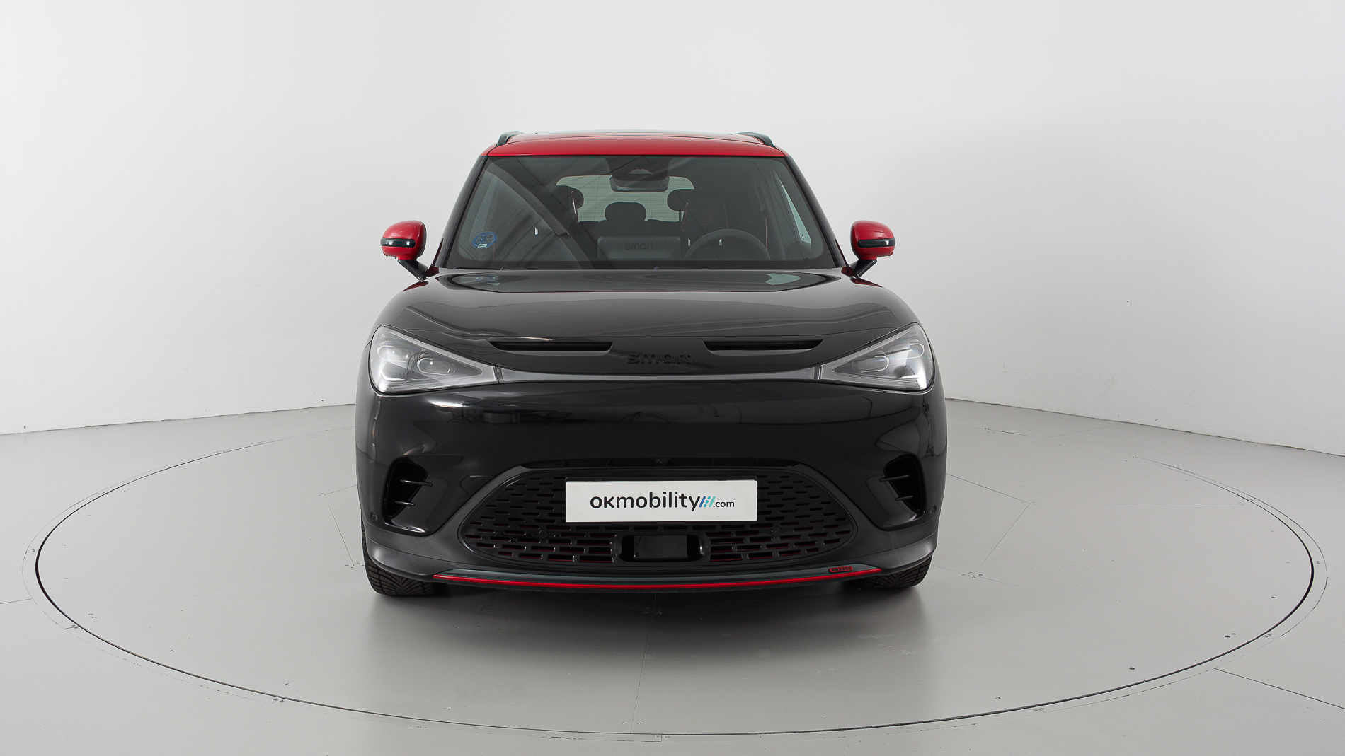 smart #1 brabus 428 4X4 2023 meta black / radiant red 14