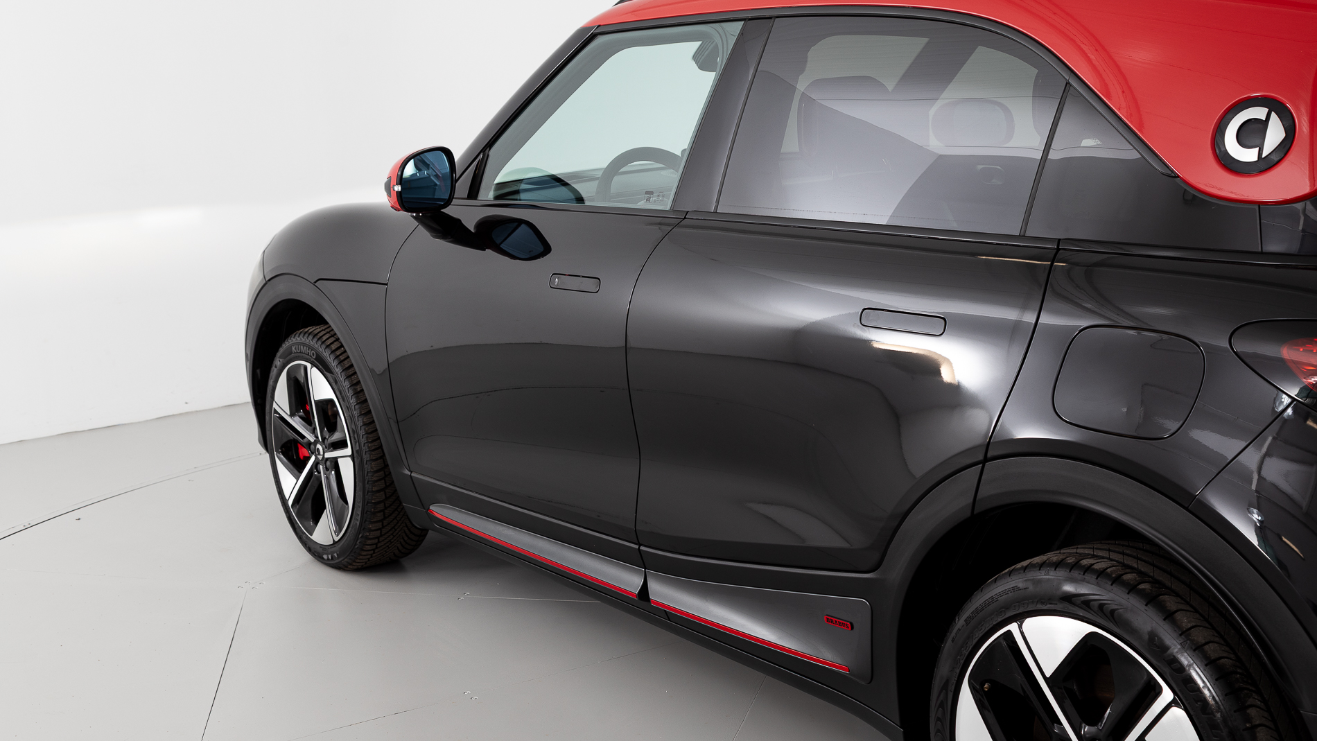 smart #1 brabus 428 4X4 2023 meta black / radiant red 32