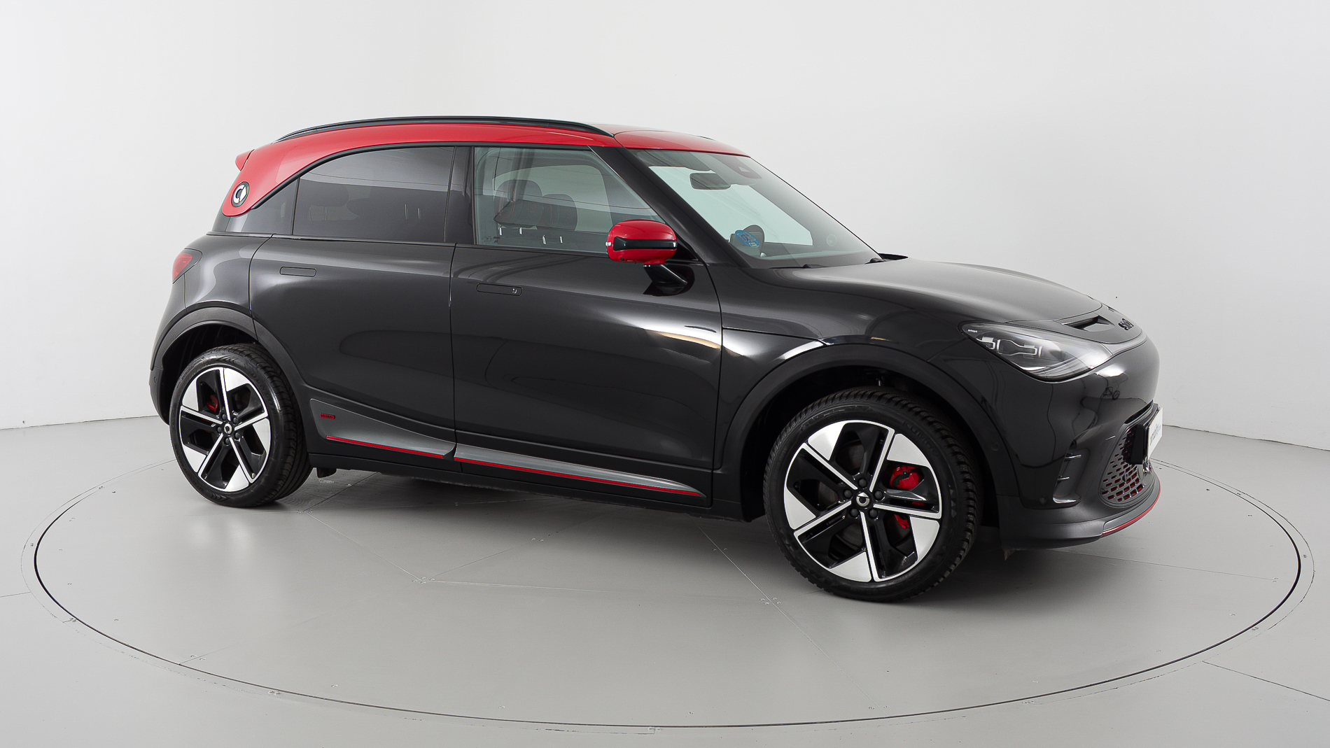 smart #1 brabus 428 4X4 2023 meta black / radiant red 12