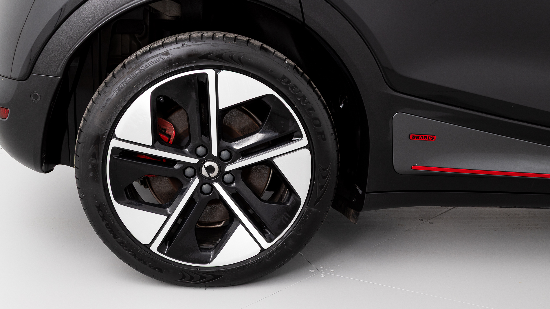 smart #1 brabus 428 4X4 2023 meta black / radiant red 39