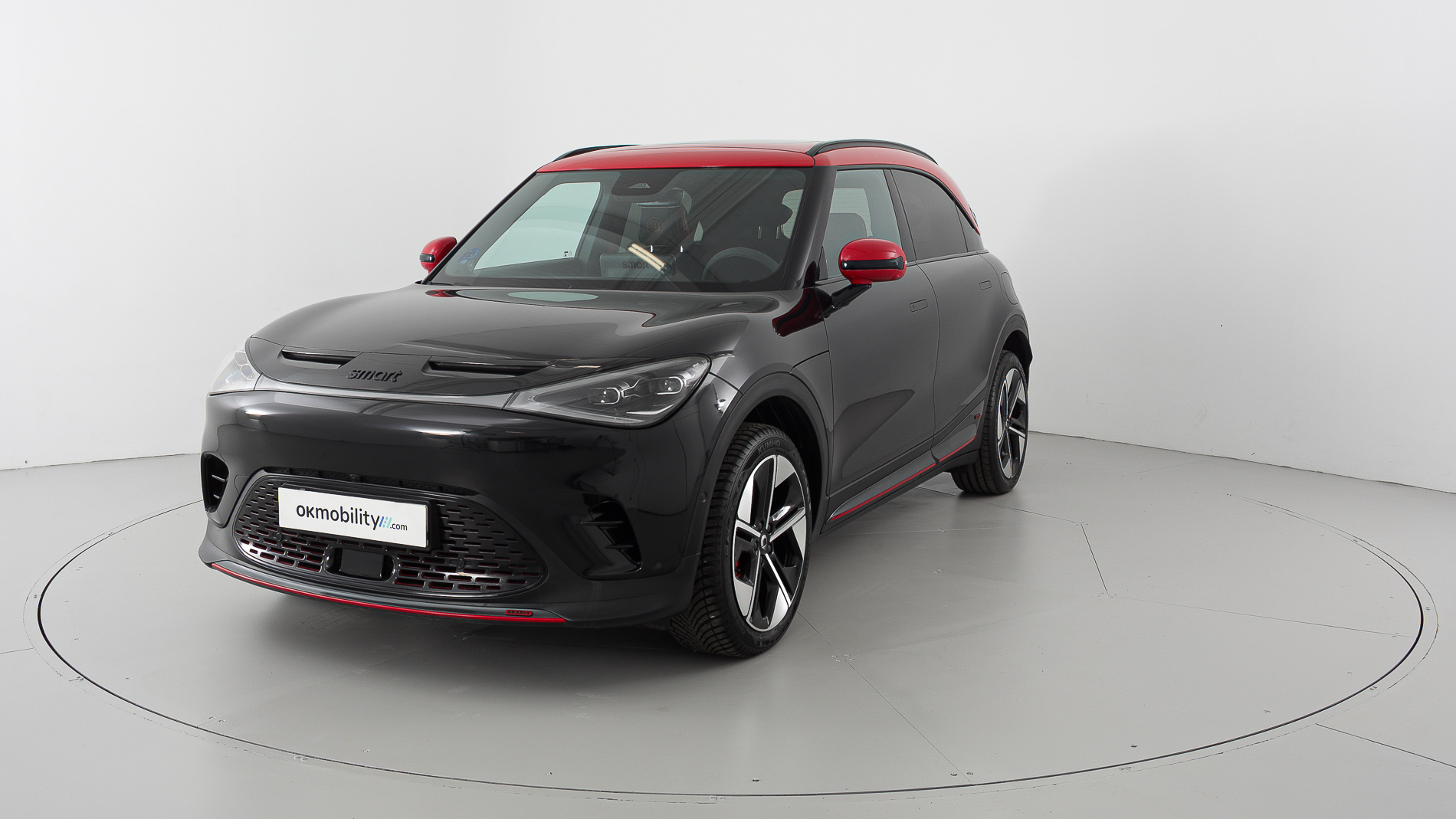 smart #1 brabus 428 4X4 2023 meta black / radiant red 1