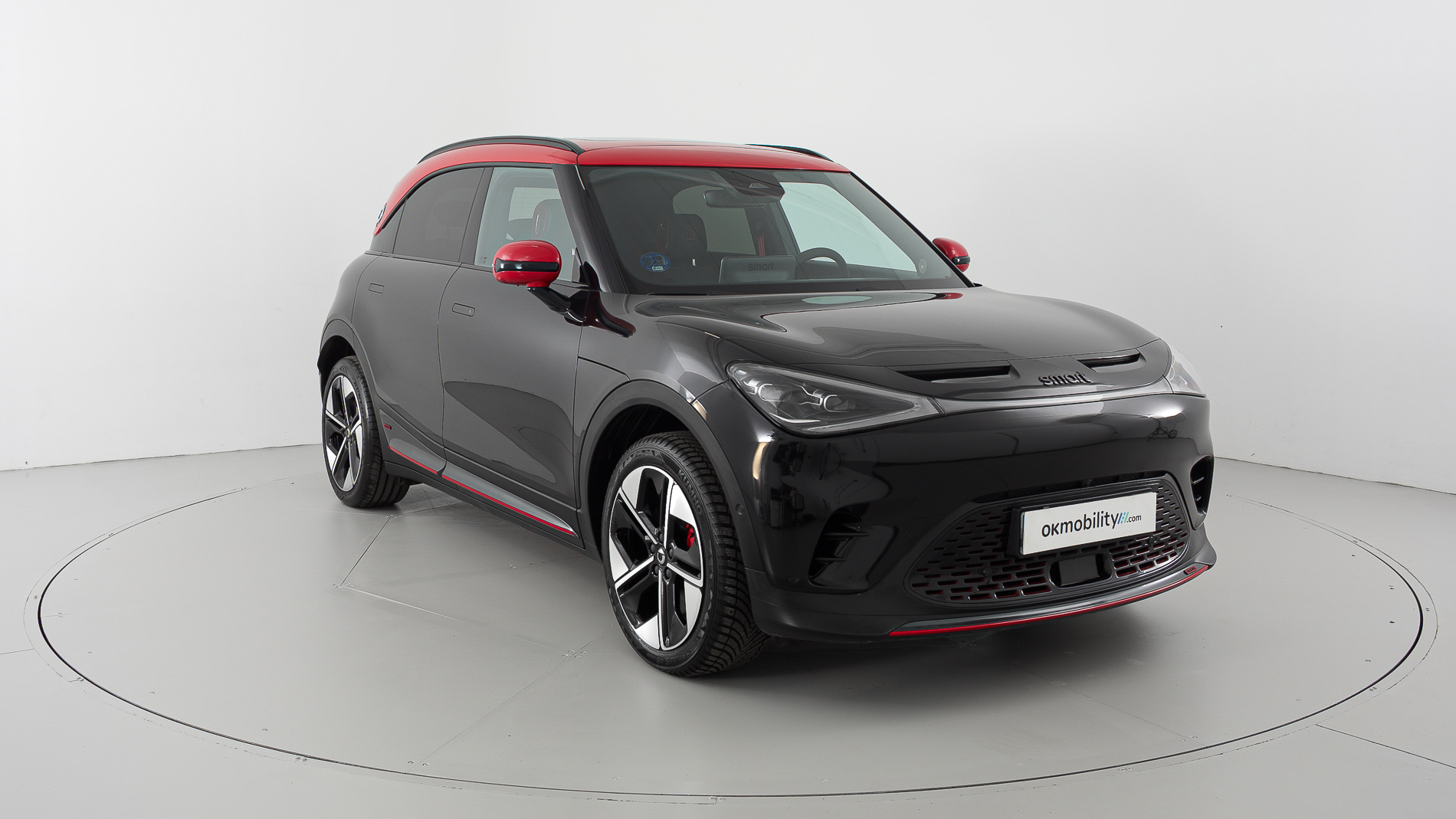 smart #1 brabus 428 4X4 2023 meta black / radiant red 10