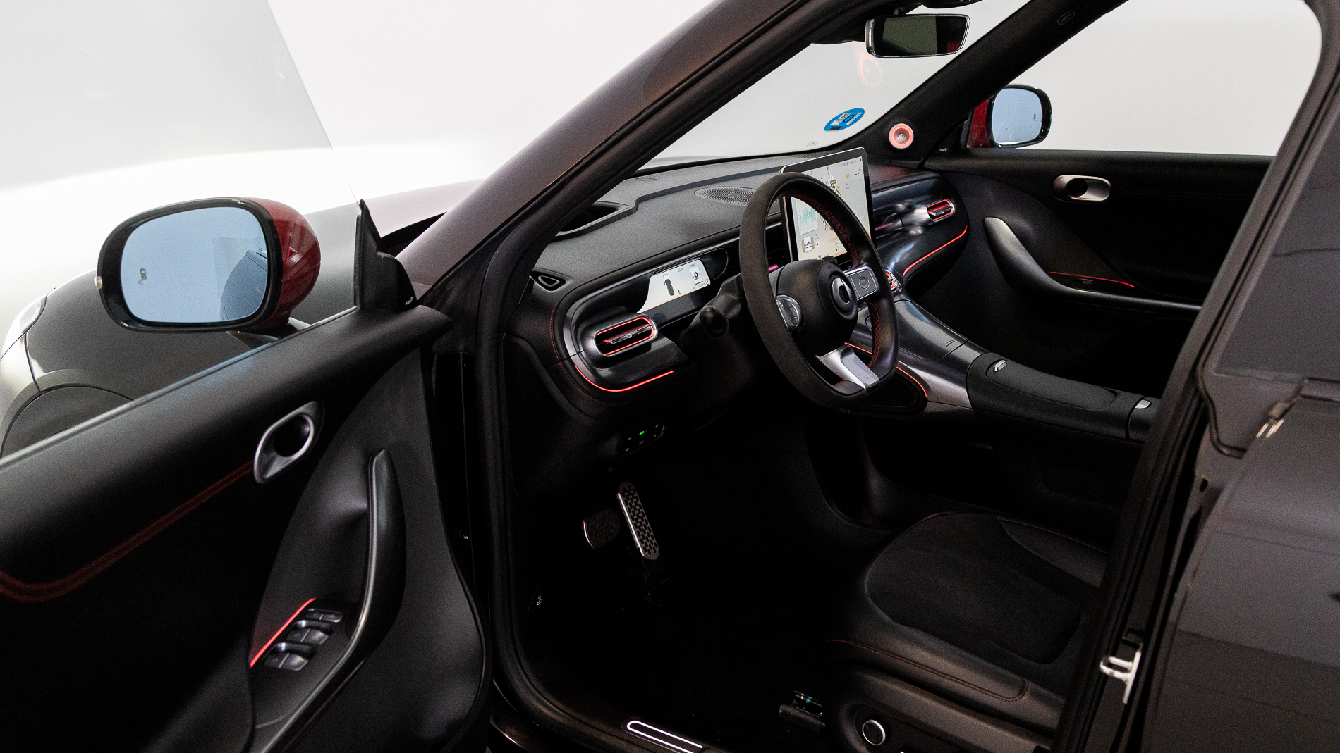 smart #1 brabus 428 4X4 2023 meta black / radiant red 39