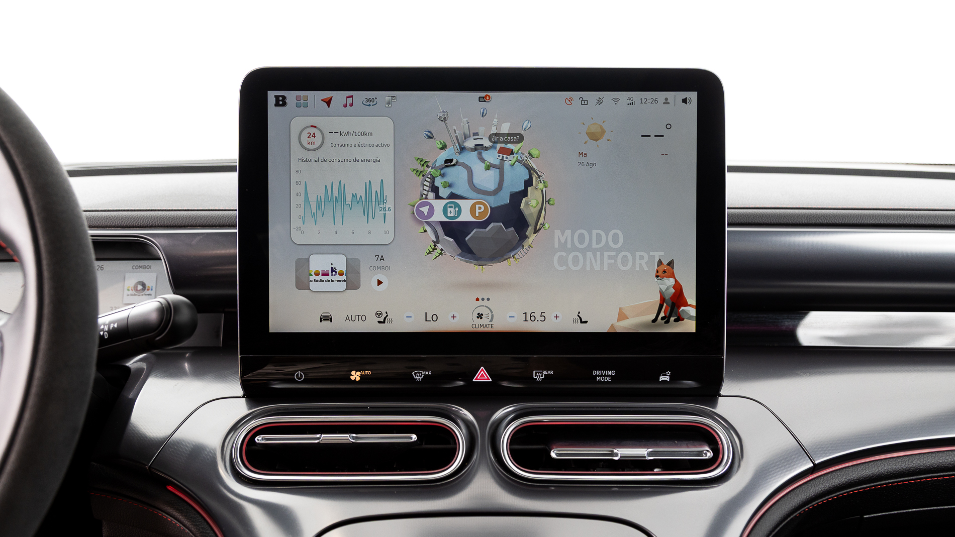 smart #1 brabus 428 4X4 2023 meta black / radiant red 44