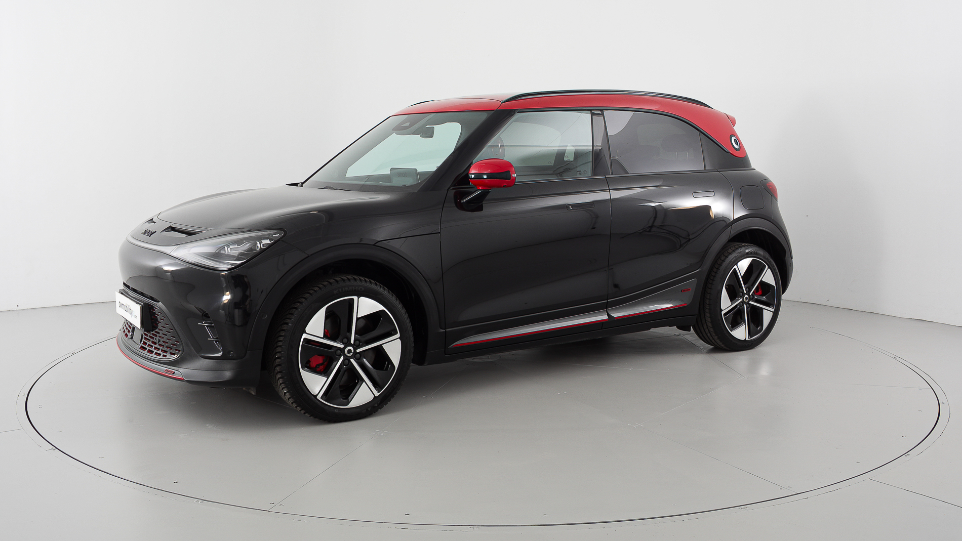 smart #1 brabus 428 4X4 2023 meta black / radiant red 3