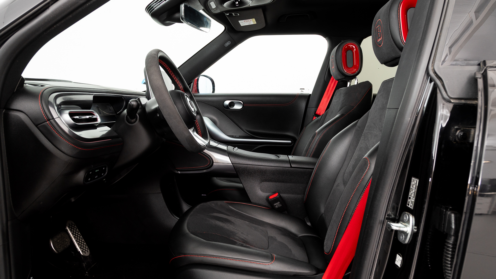 smart #1 brabus 428 4X4 2023 meta black / radiant red 33