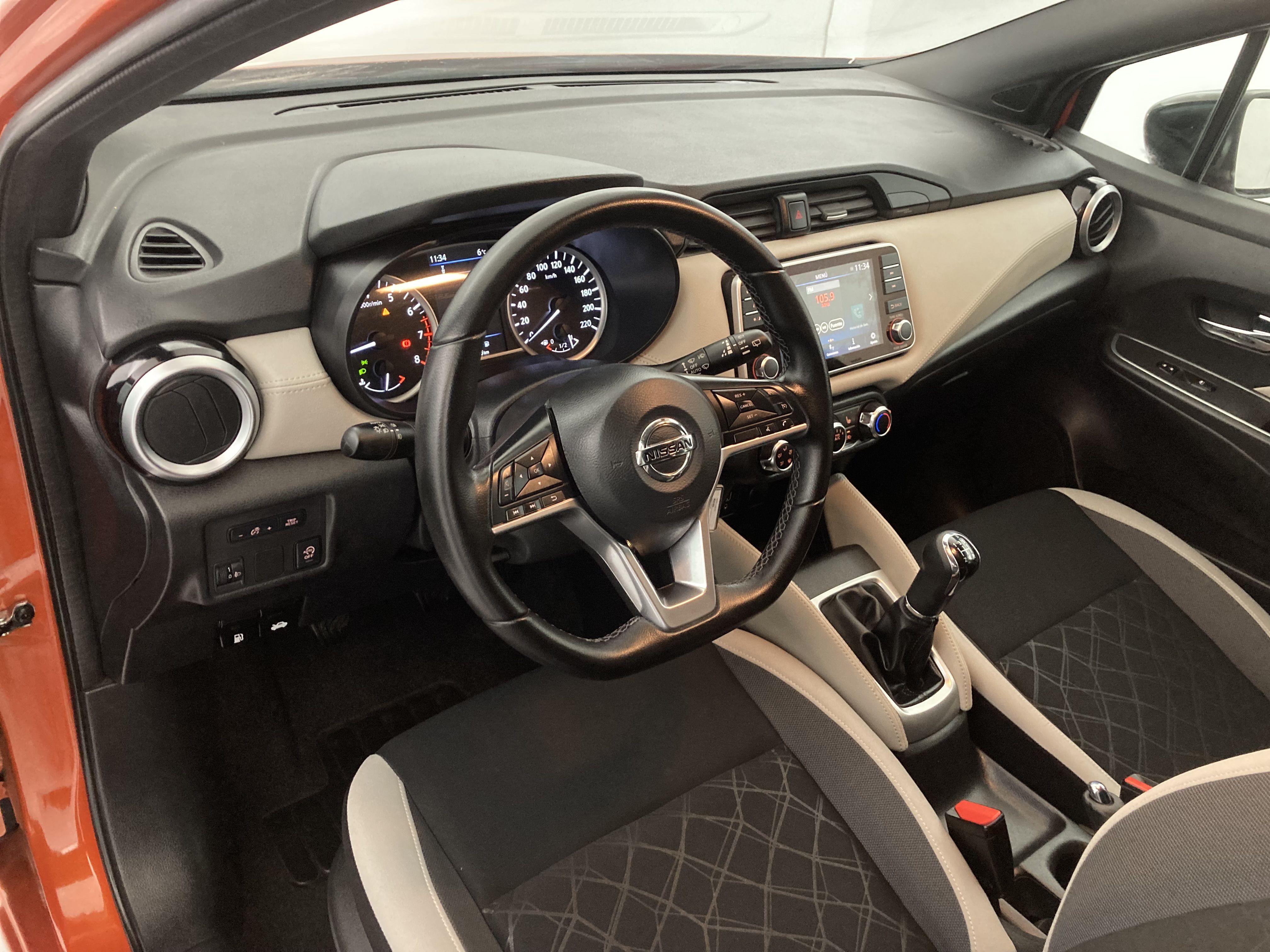 nissan micra n-design 1.0 IG-T 92 2022 orange energy 26