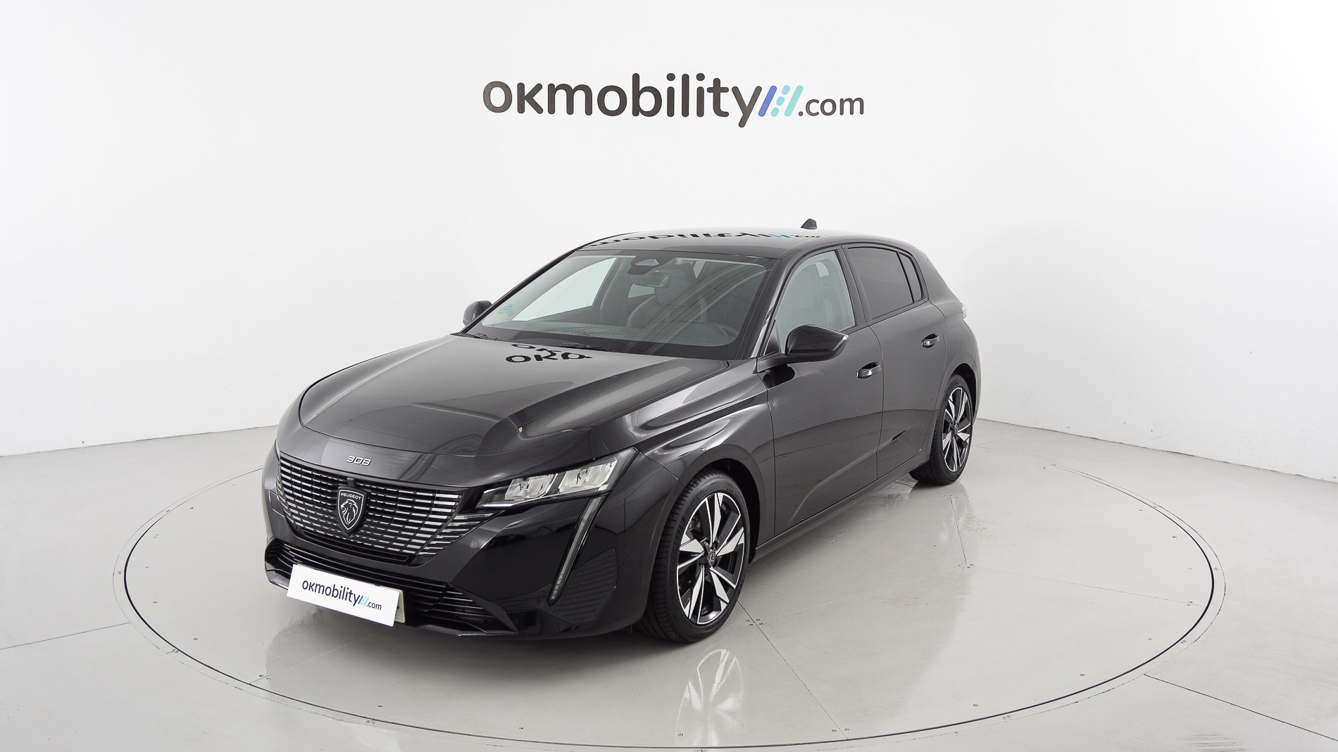 peugeot 308 allure 1.2 PURETECH 130 EAT 2023 negro perla nera 1