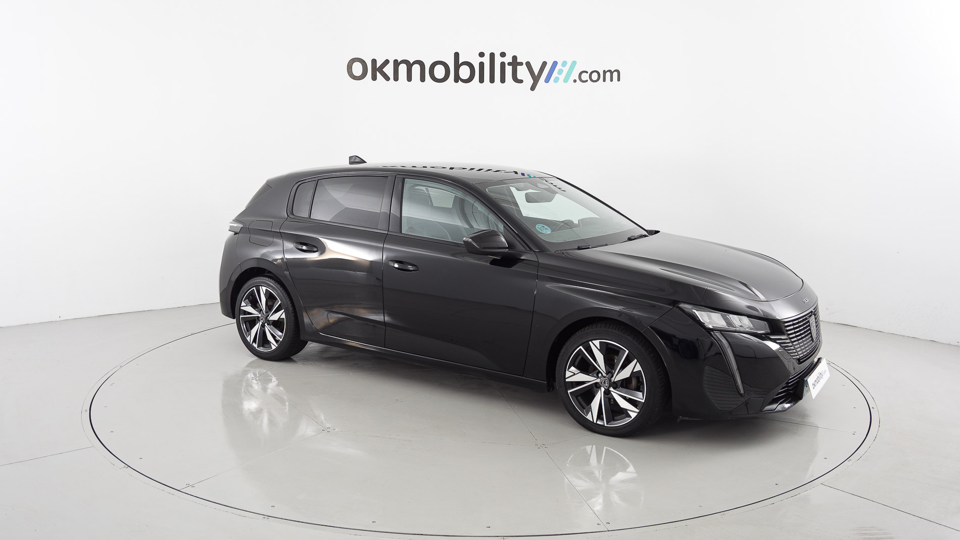 peugeot 308 allure 1.2 PURETECH 130 EAT 2023 negro perla nera 11