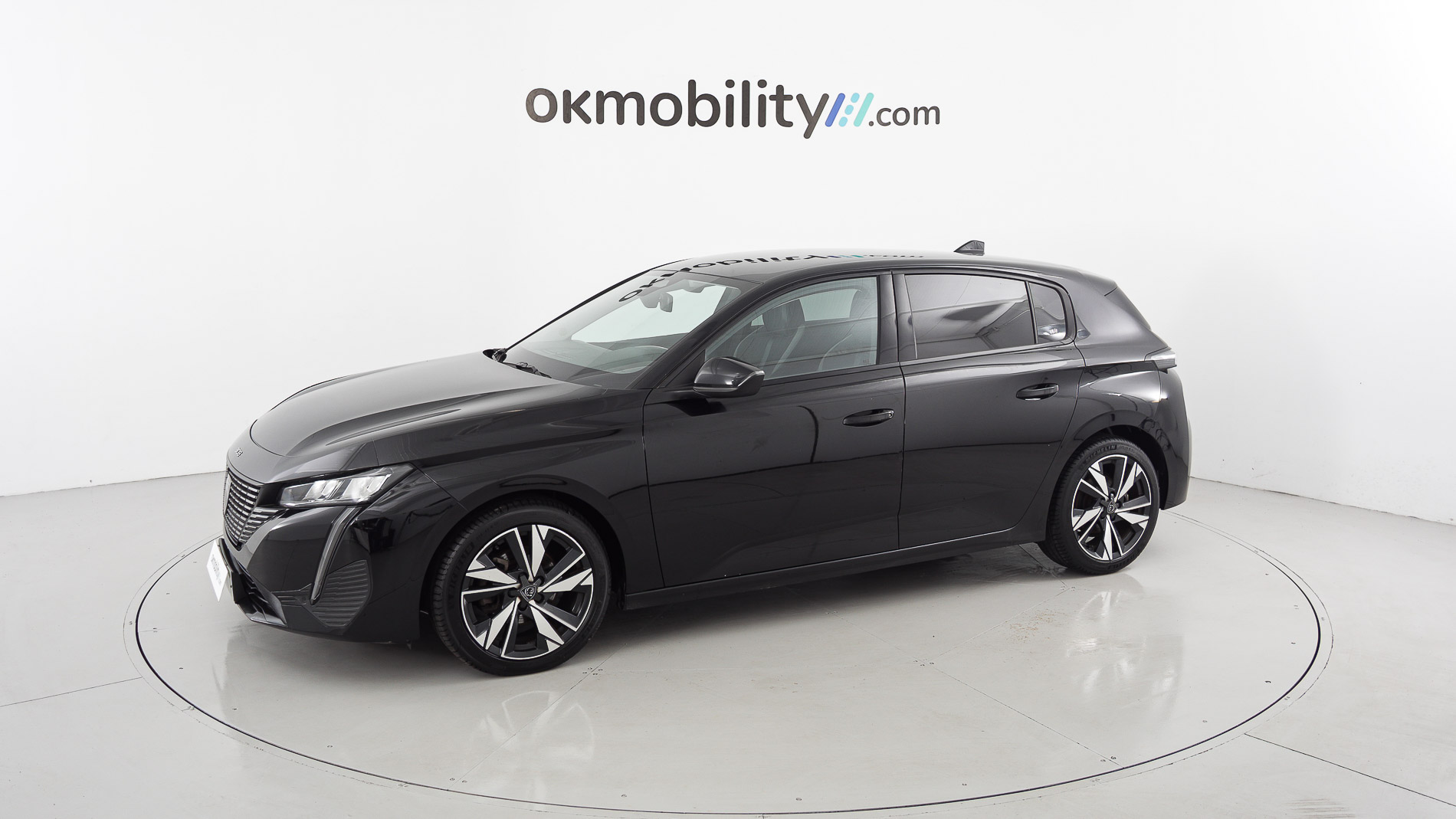 peugeot 308 allure 1.2 PURETECH 130 EAT 2023 negro perla nera 2