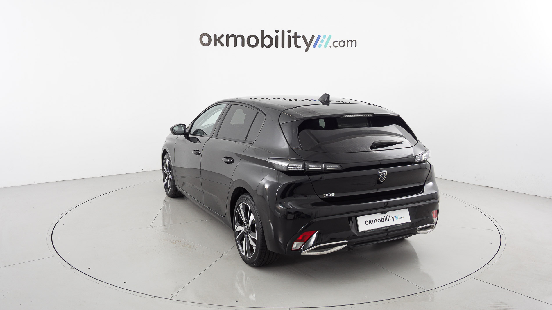 peugeot 308 allure 1.2 PURETECH 130 EAT 2023 negro perla nera 5