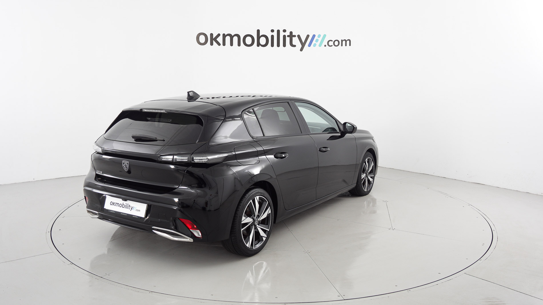 peugeot 308 allure 1.2 PURETECH 130 EAT 2023 negro perla nera 8