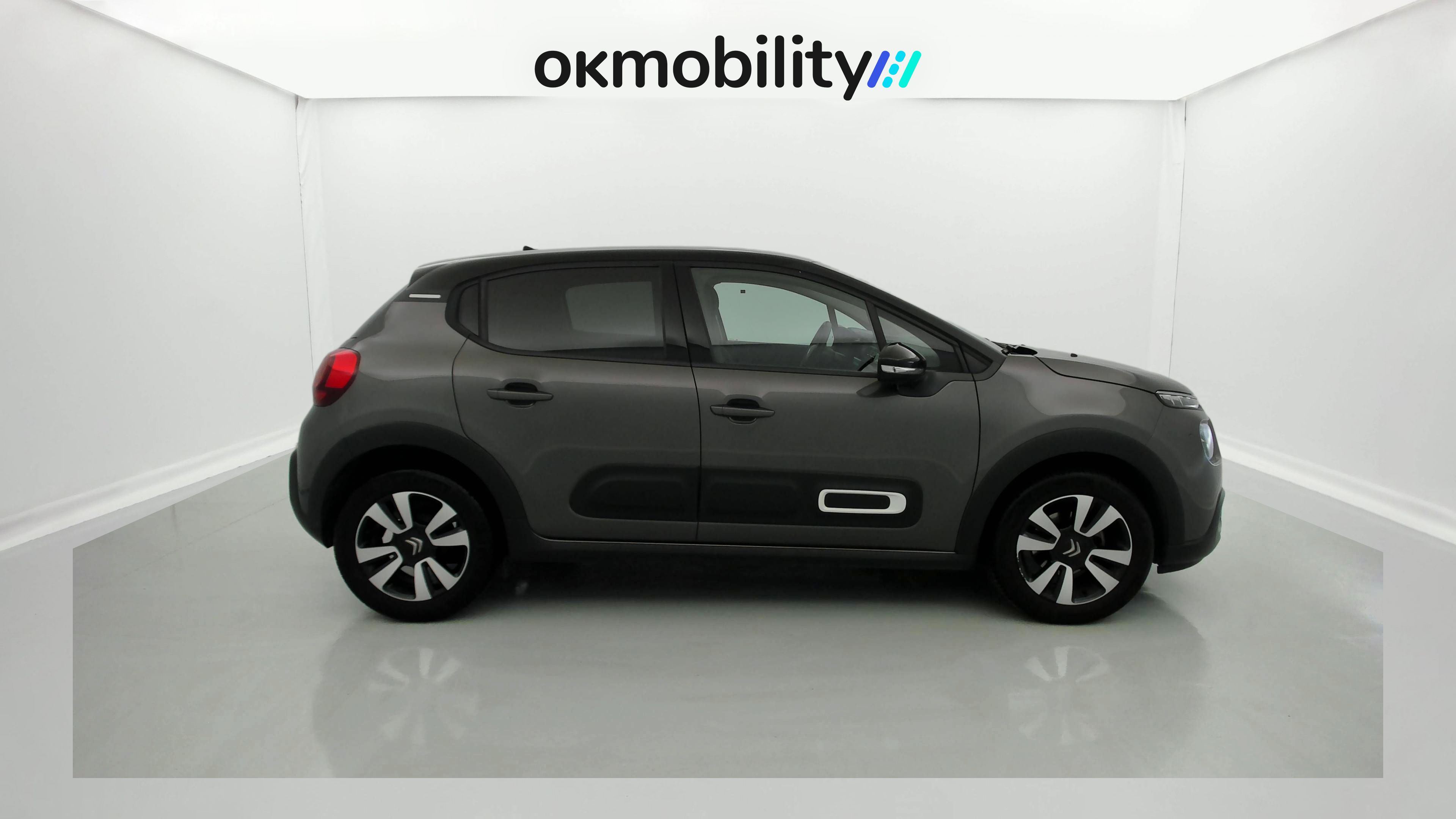 citroen c3 origin max 1.2 PURETECH 83 2024 gris platino / negro 11