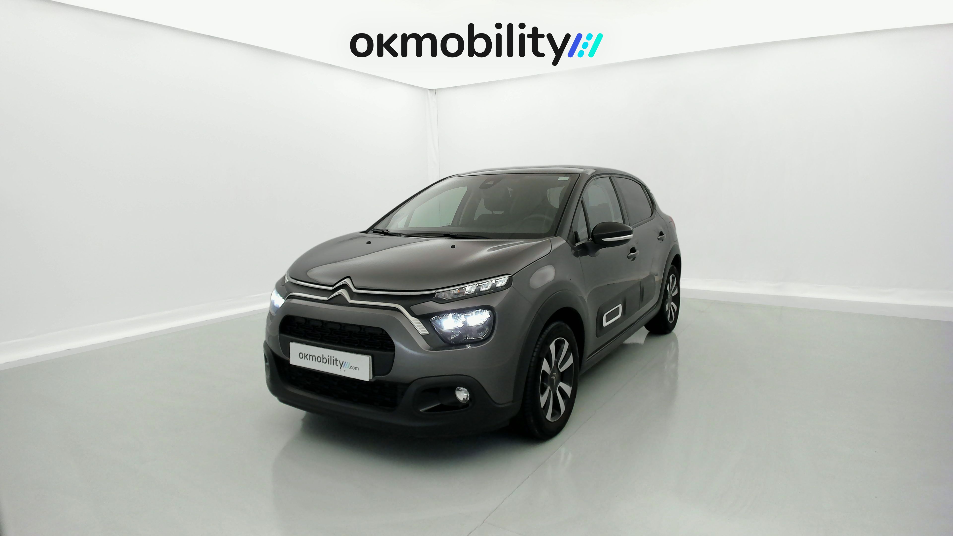 citroen c3 origin max 1.2 PURETECH 83 2024 gris platino / negro 1