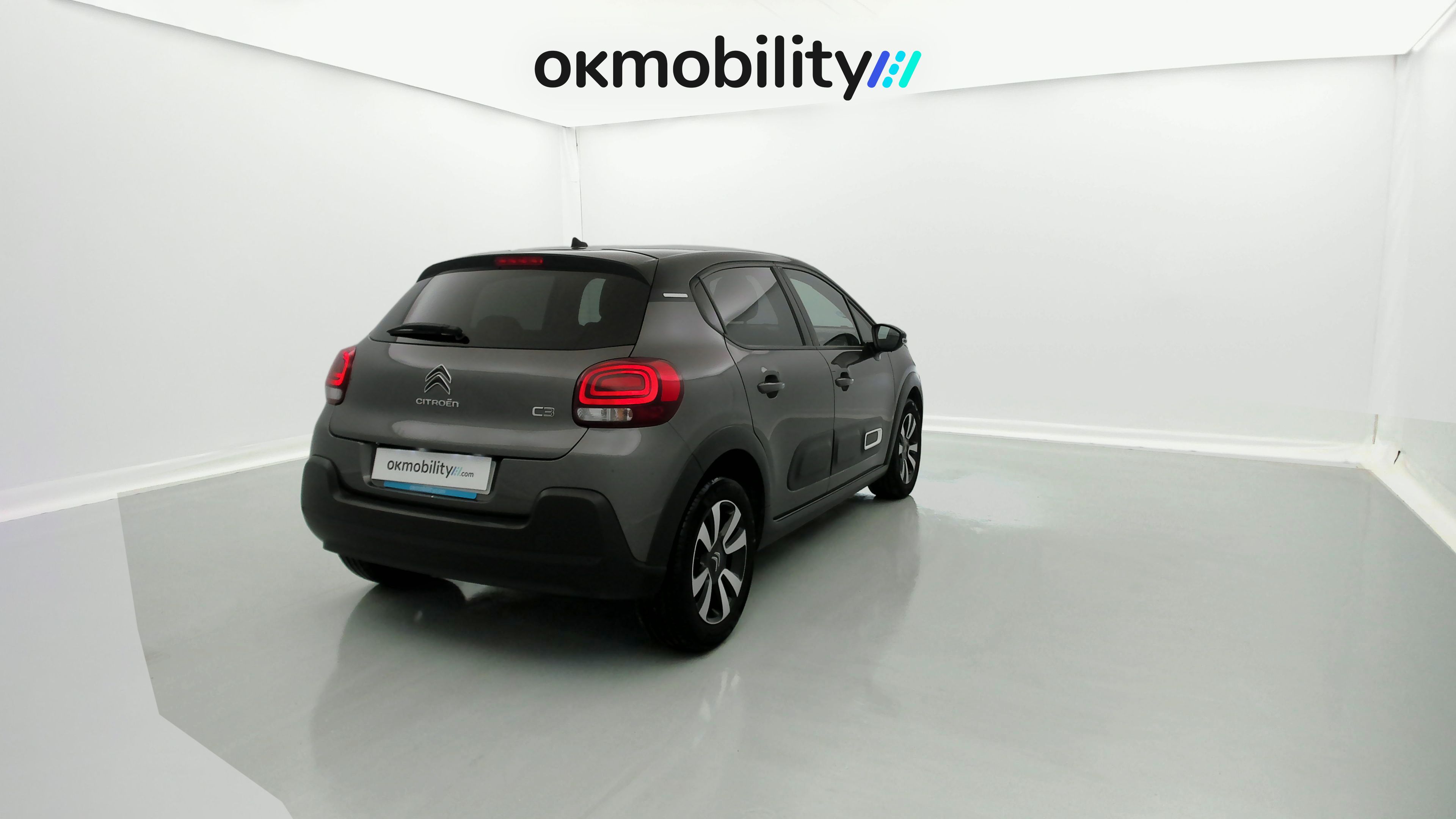 citroen c3 origin max 1.2 PURETECH 83 2024 gris platino / negro 10