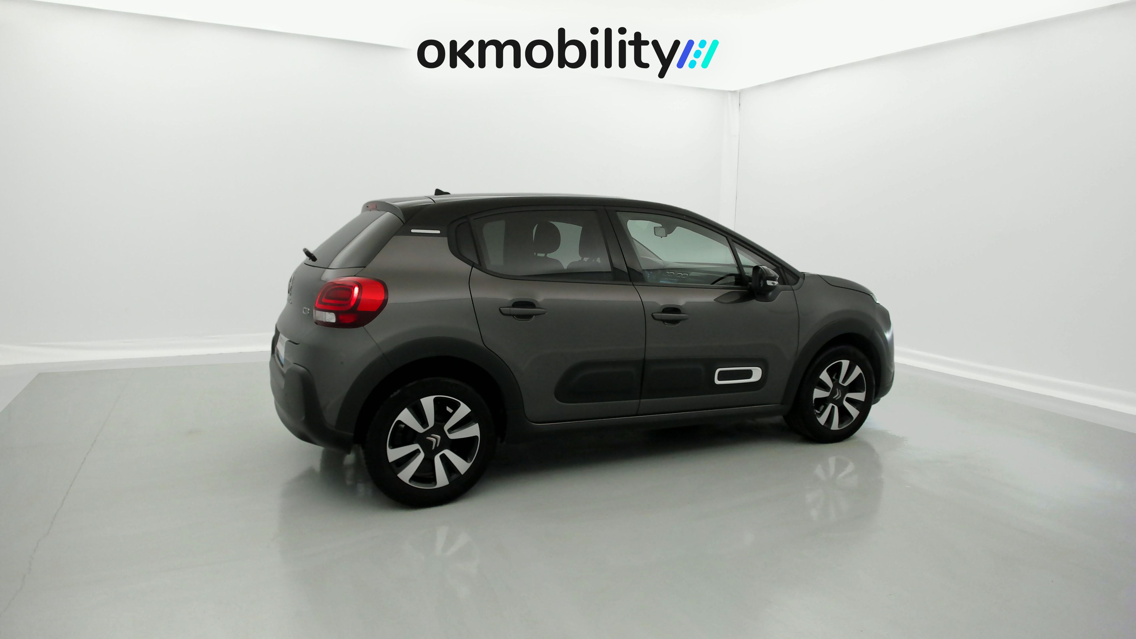 citroen c3 origin max 1.2 PURETECH 83 2024 gris platino / negro 12