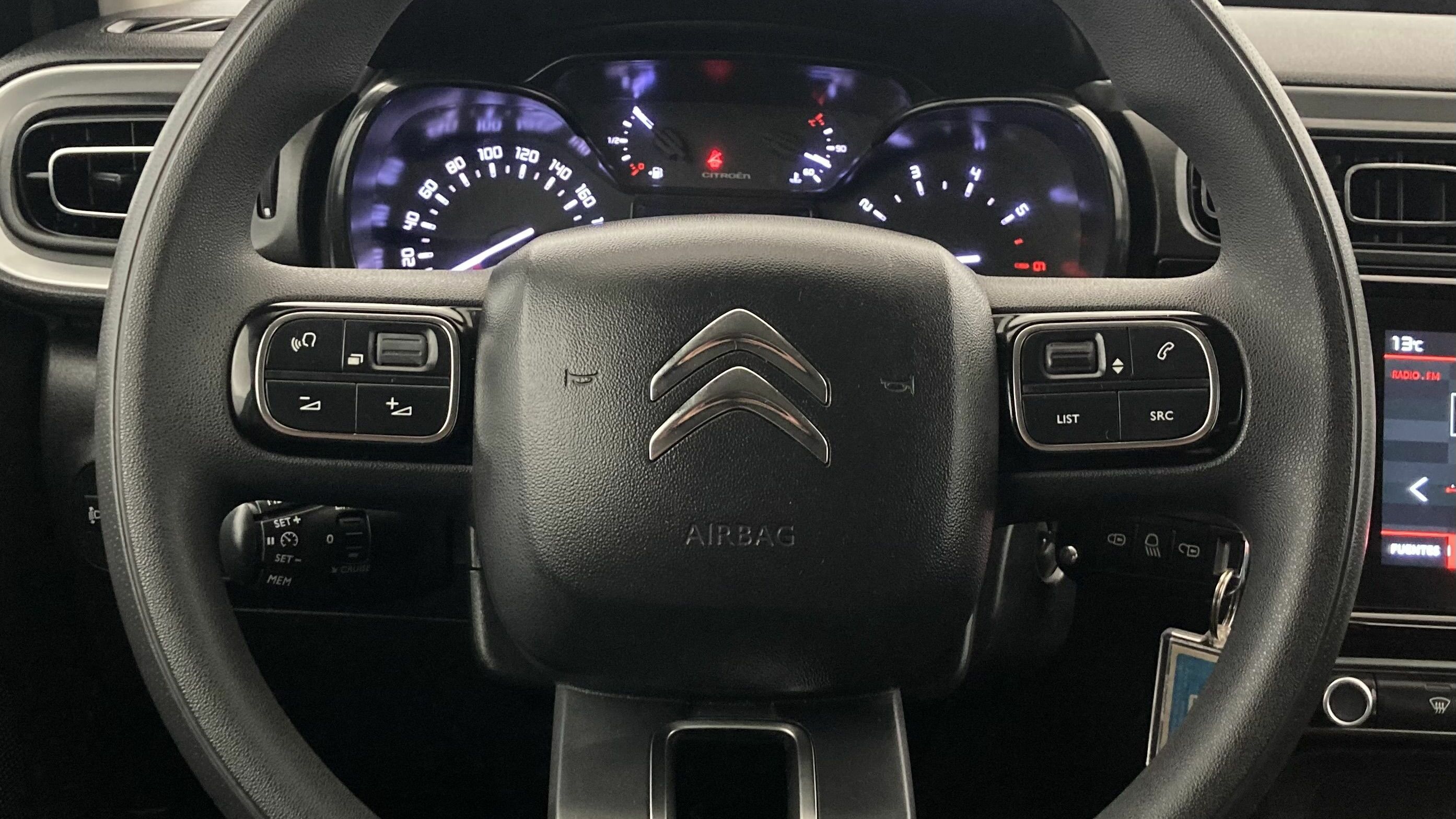 citroen c3 origin max 1.2 PURETECH 83 2024 negro perla nera / blanco 20