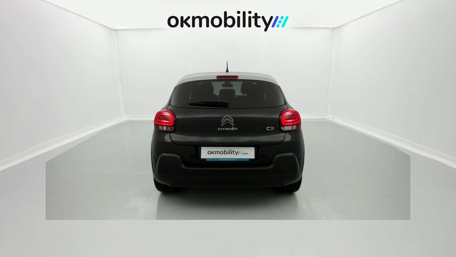 citroen c3 origin max 1.2 PURETECH 83 2024 negro perla nera / blanco 8