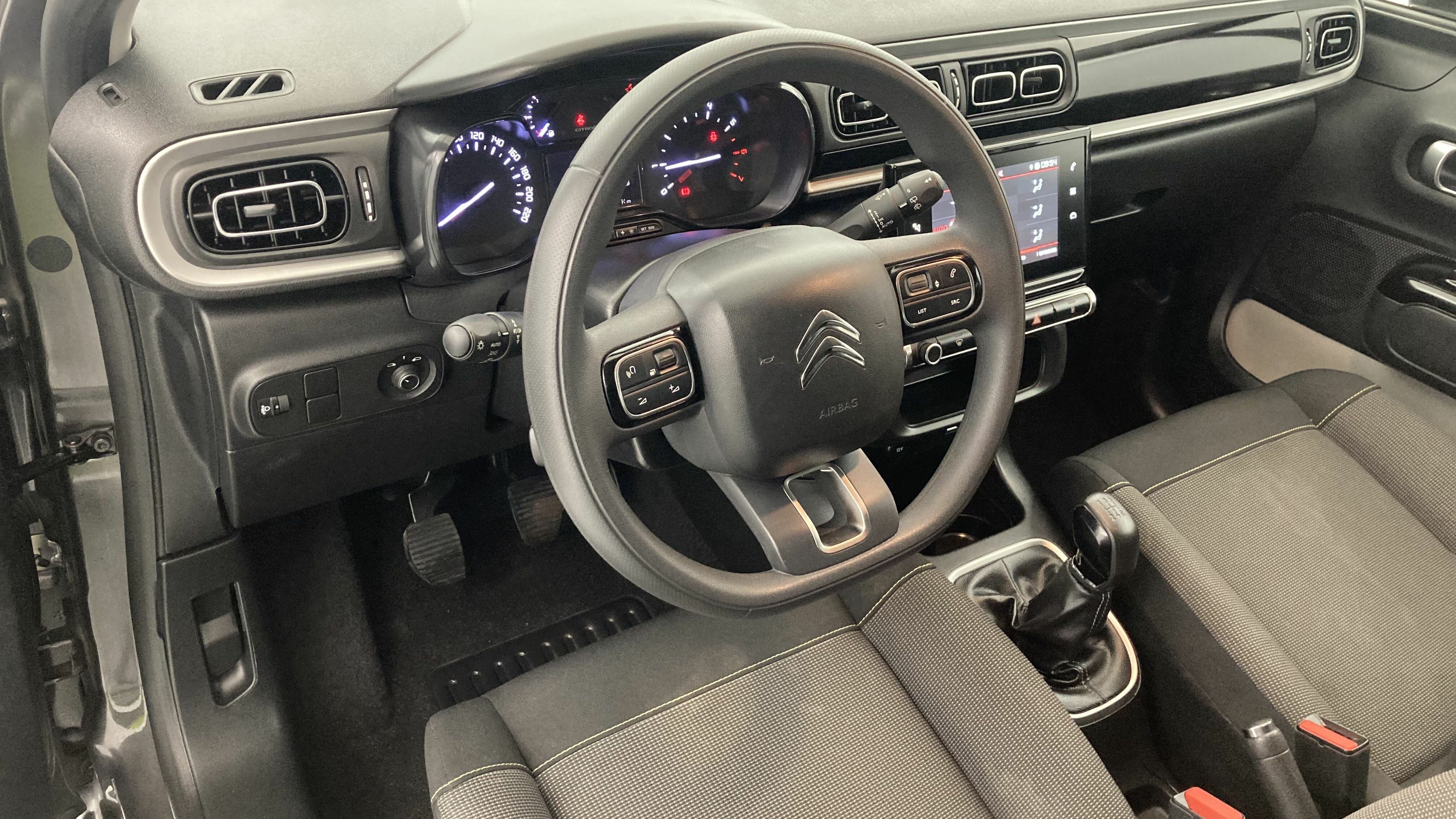 citroen c3 origin max 1.2 PURETECH 83 2024 gris platino 22