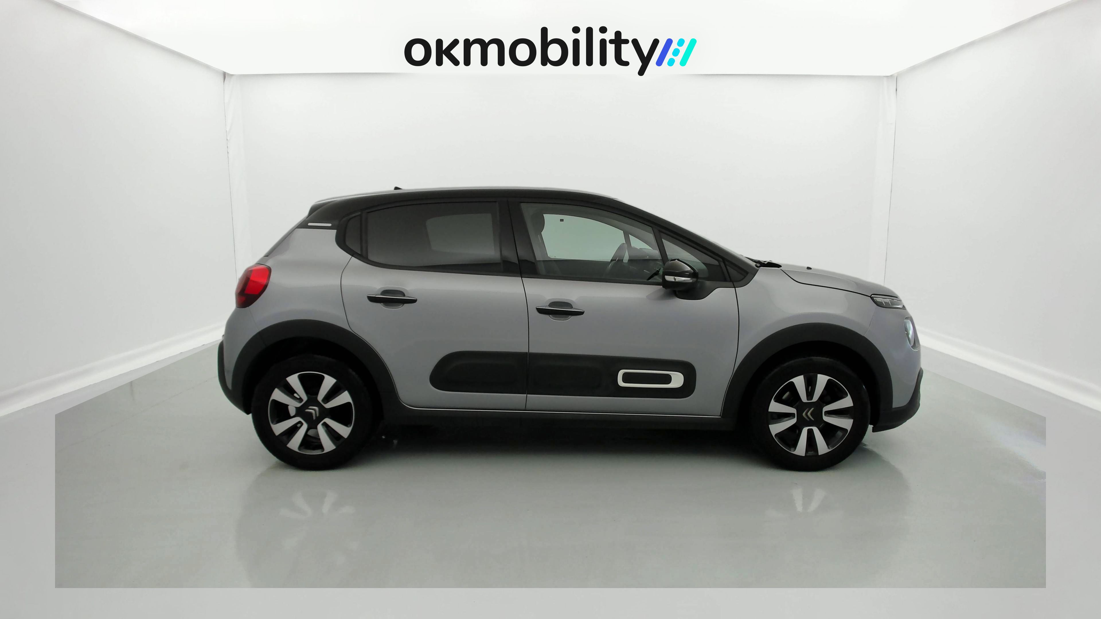 citroen c3 shine 1.2 PURETECH 83 2023 gris acero / negro 10