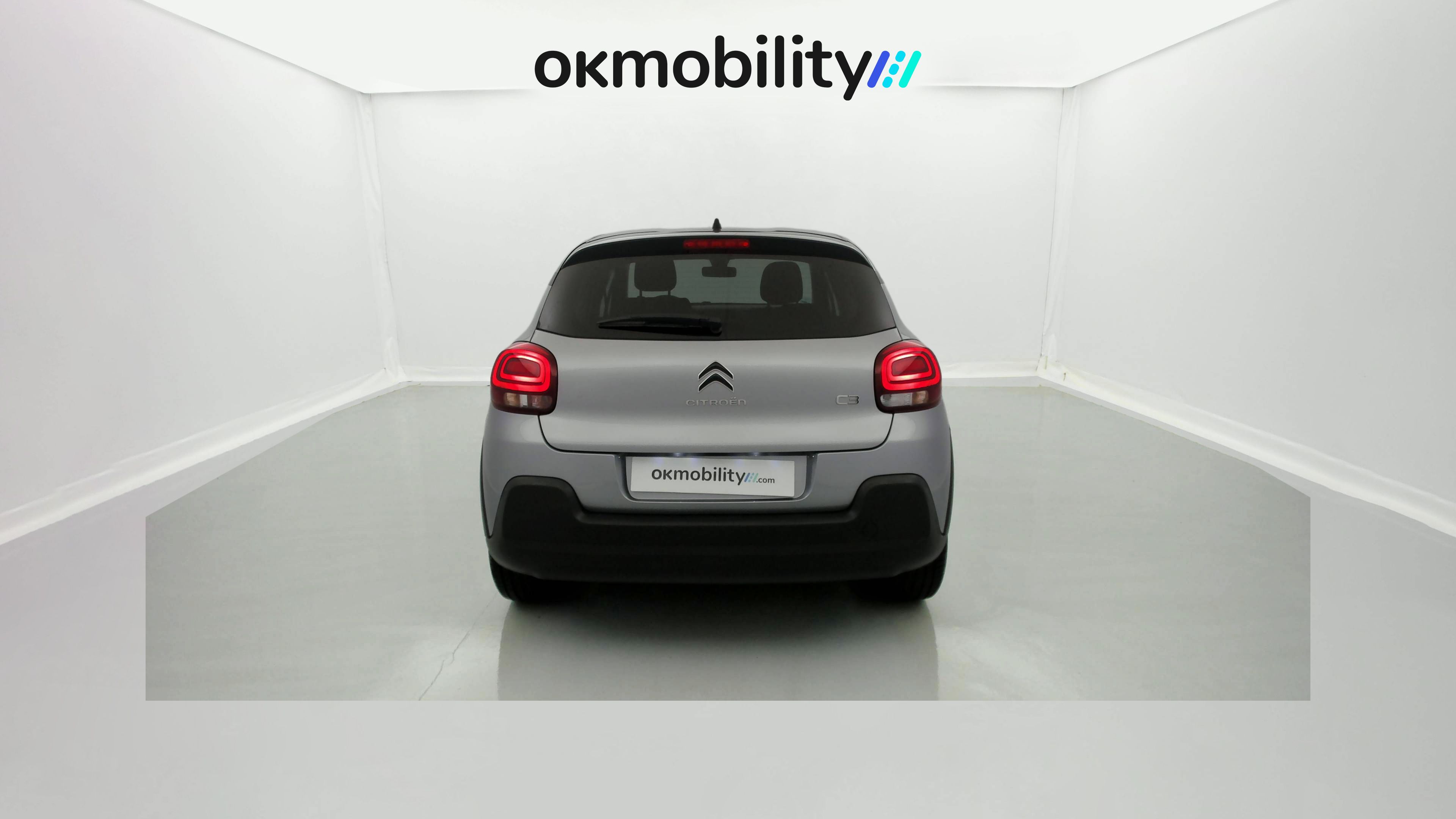 citroen c3 shine 1.2 PURETECH 83 2023 gris acero / negro 8