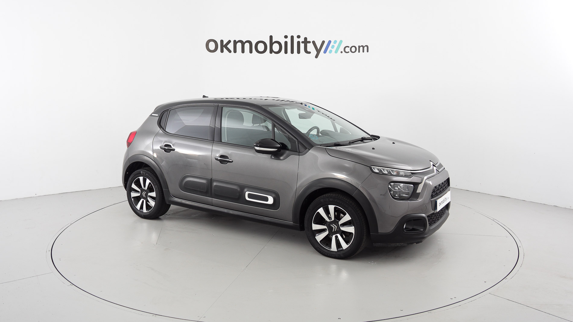 citroen c3 origin max 1.2 PURETECH 83 2024 gris platino / negro 12