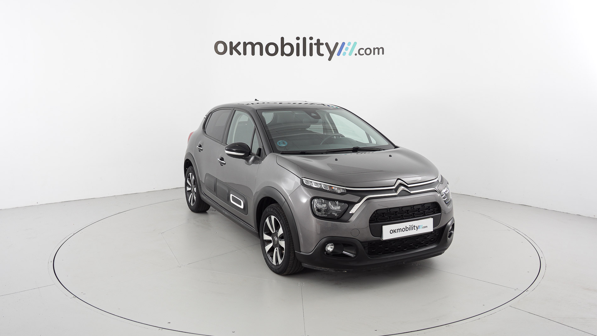 citroen c3 origin max 1.2 PURETECH 83 2024 gris platino / negro 13
