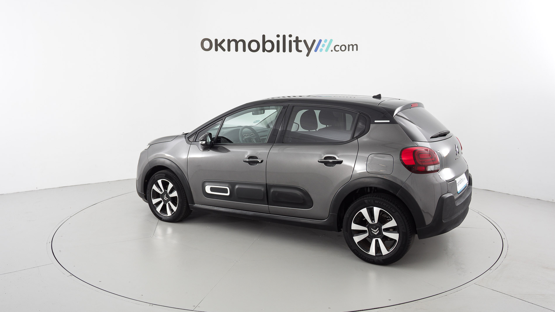 citroen c3 origin max 1.2 PURETECH 83 2024 gris platino / negro 5