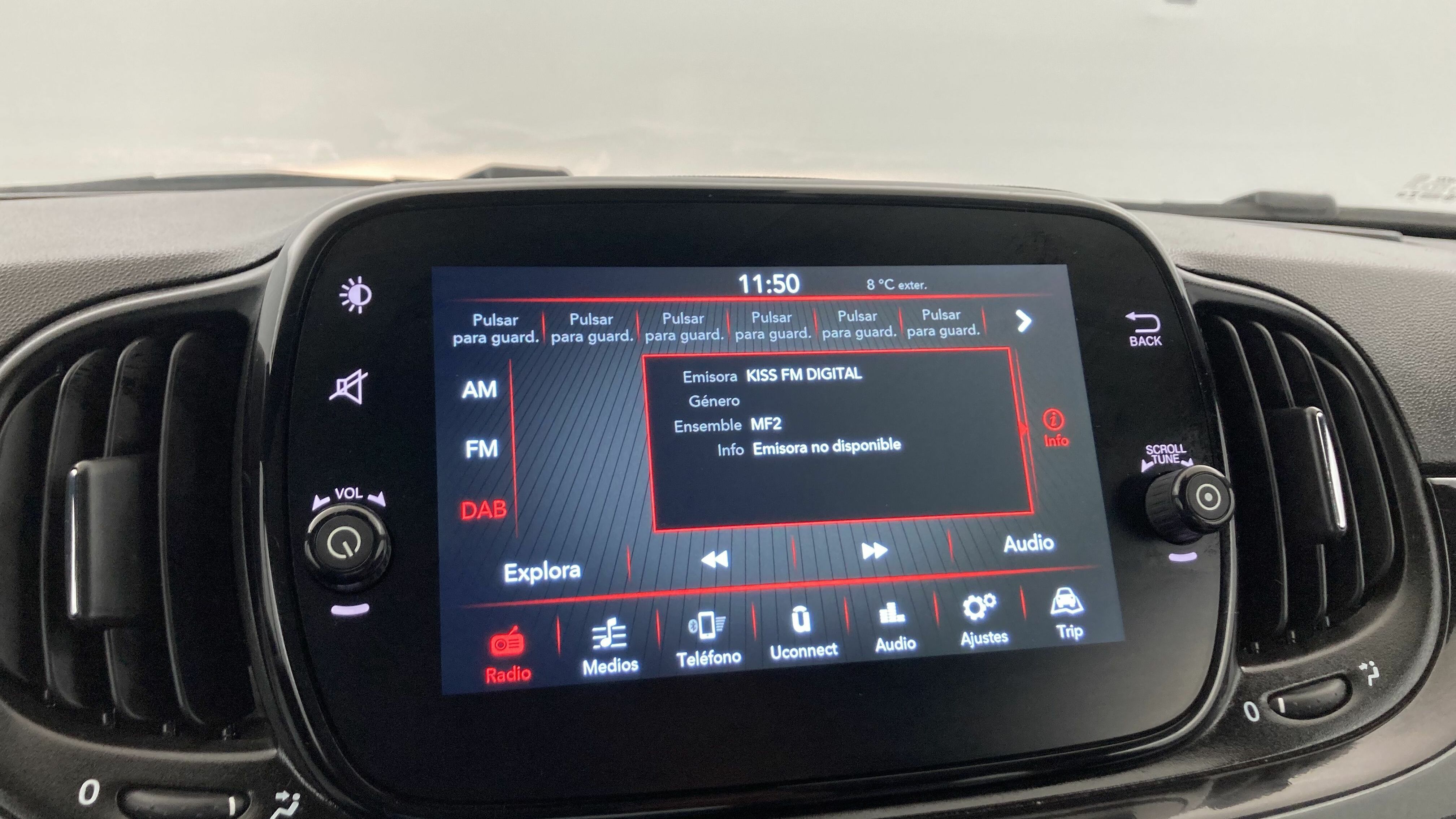 fiat 500 dolcevita 1.0 HYBRID 70 MHEV 2023 negro vesuvio 19