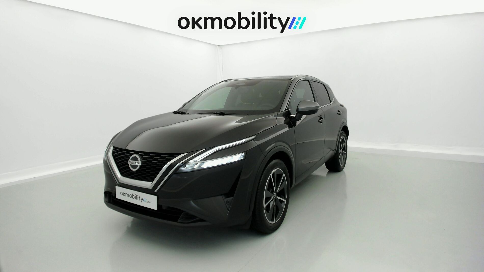 nissan qashqai tekna 1.3 DIG-T 140 MHEV 2022 noir metallise / gris 1