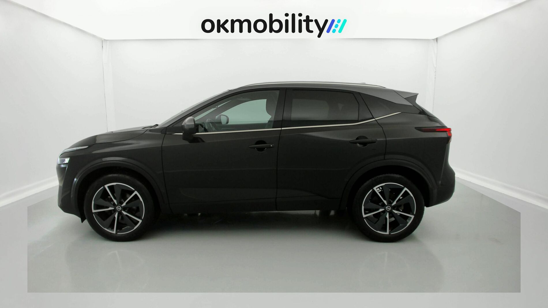 nissan qashqai tekna 1.3 DIG-T 140 MHEV 2022 noir metallise / gris 5
