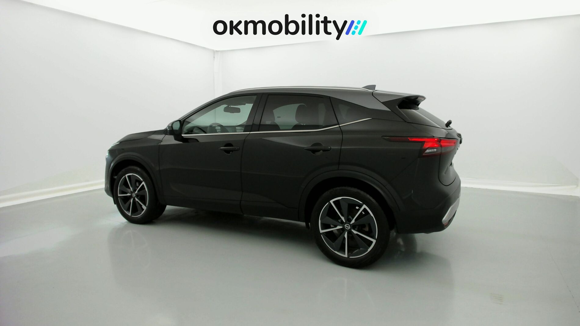 nissan qashqai tekna 1.3 DIG-T 140 MHEV 2022 noir metallise / gris 4
