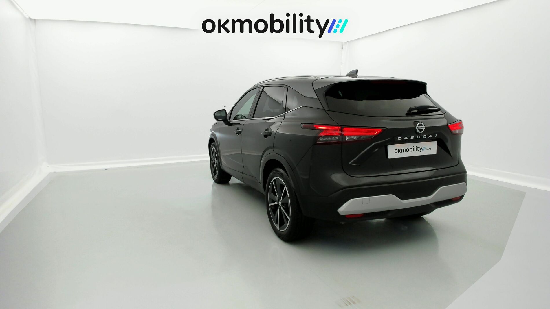 nissan qashqai tekna 1.3 DIG-T 140 MHEV 2022 noir metallise / gris 8