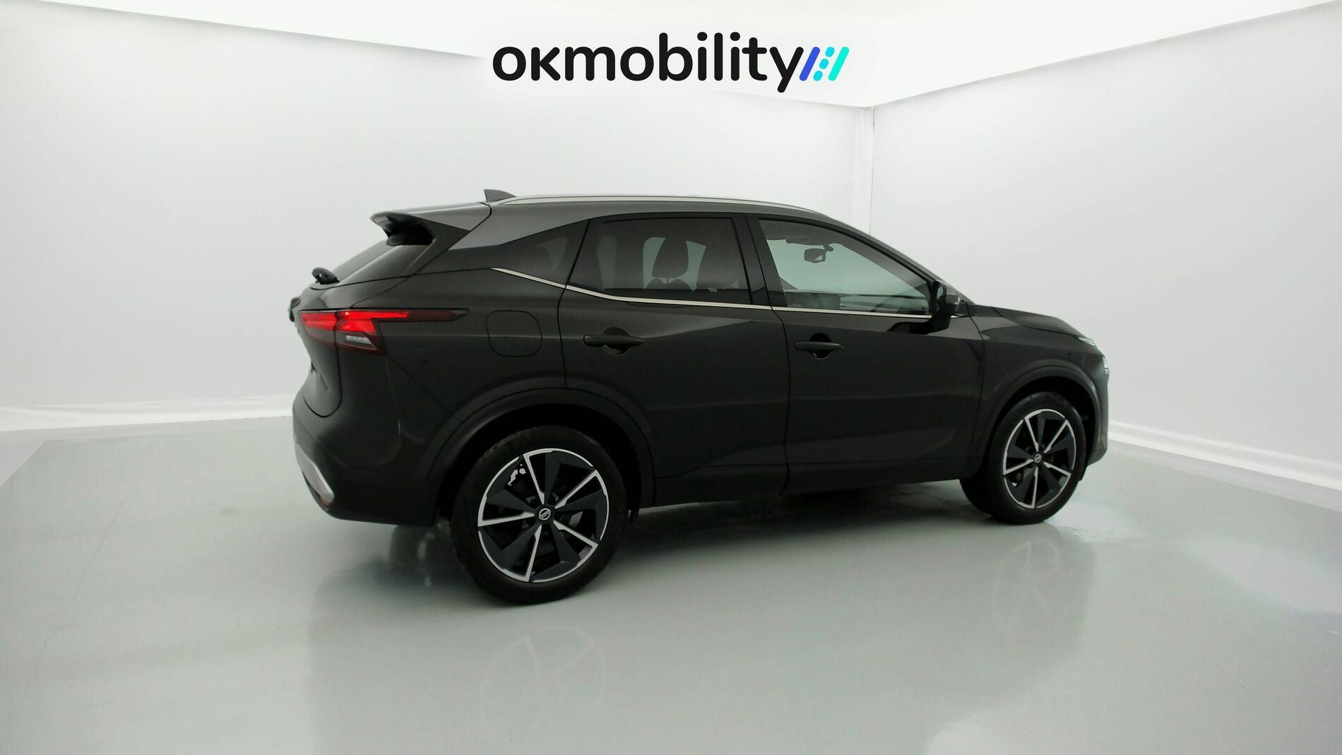 nissan qashqai tekna 1.3 DIG-T 140 MHEV 2022 noir metallise / gris 11