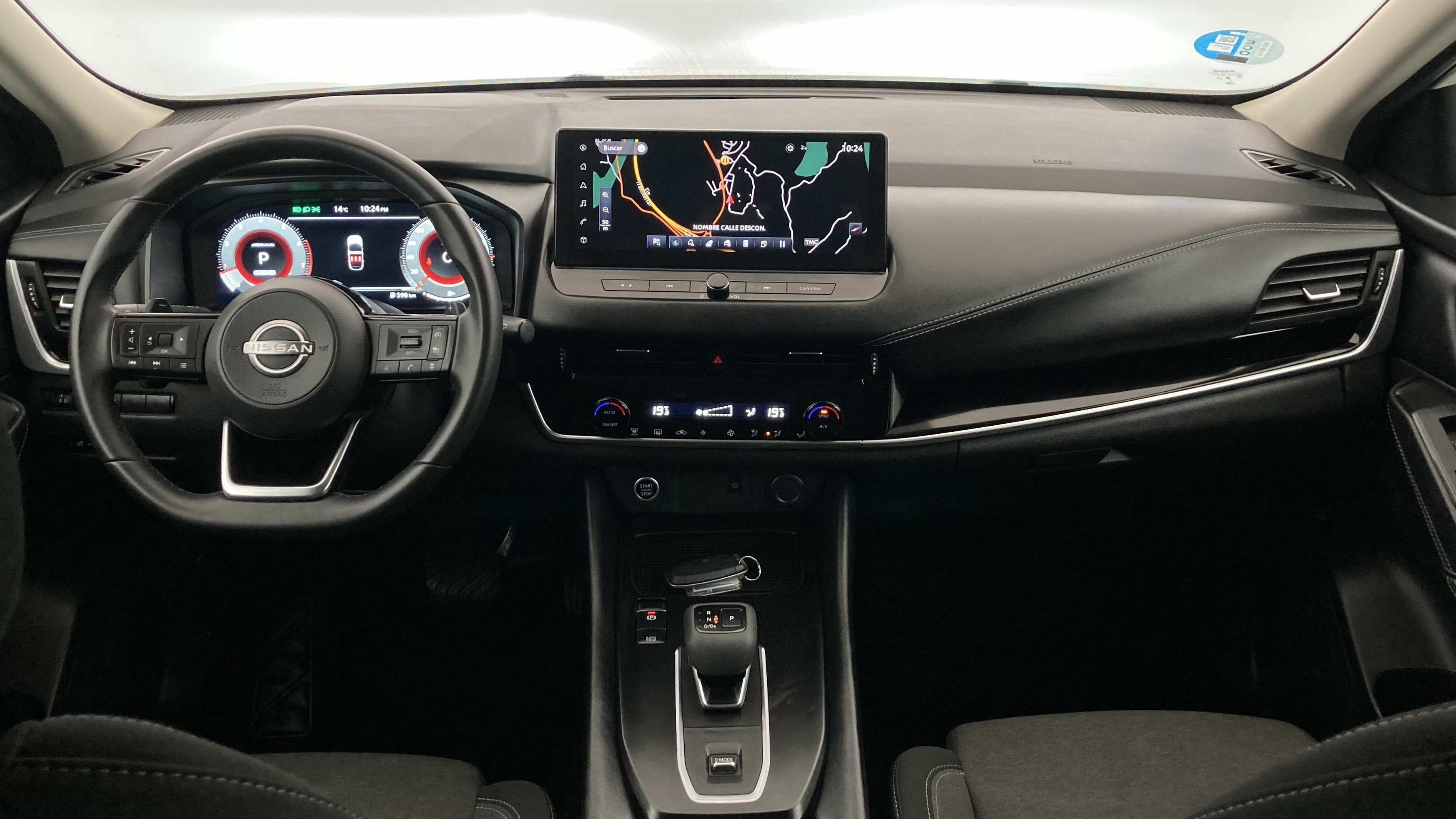 nissan qashqai n-connecta 1.3 DIG-T MHEV 158 XTRONIC 2024 blanco perlado 23